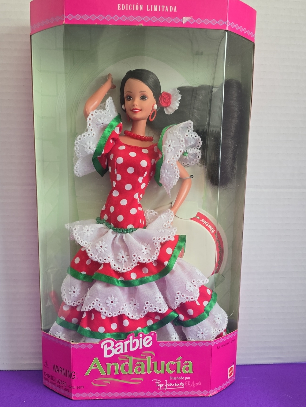 1996 Andalucia Barbie - Dolls Of The World